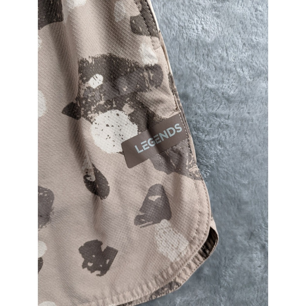 Legends Luka Shorts Mens XL Camo Lined Performance Stretch Training Zip Pocket - Picture 2 of 12
